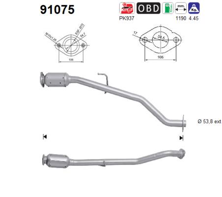 AS 91075 Catalizzatore