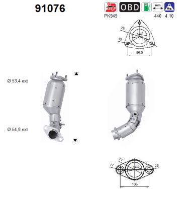AS 91076 Catalizzatore
