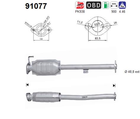 AS 91077 Catalizzatore