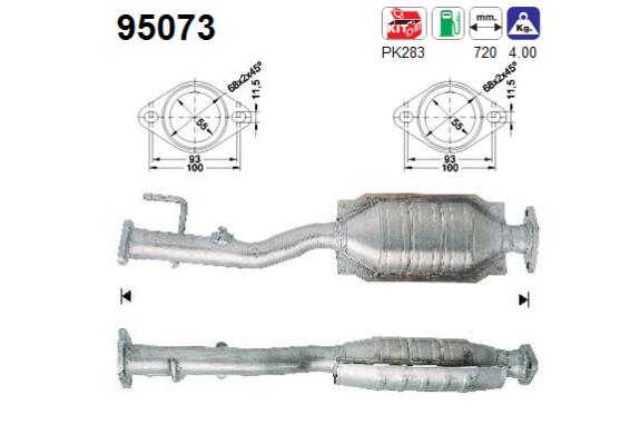 AS 95073 Catalizzatore