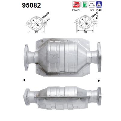AS 95082 Catalizzatore