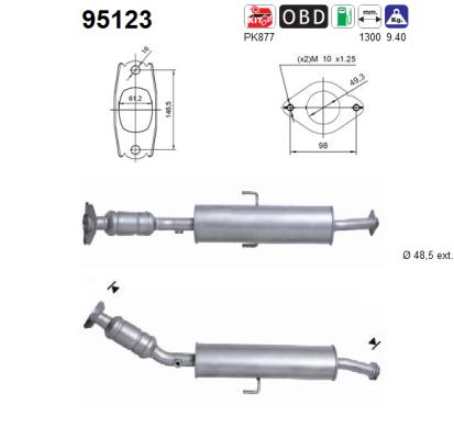 AS 95123 Catalizzatore