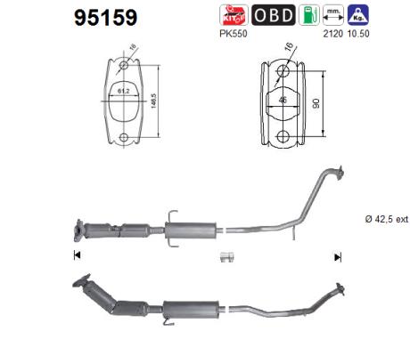 AS 95159 Catalizzatore