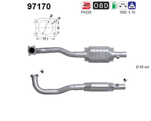 AS 97170 Catalizzatore