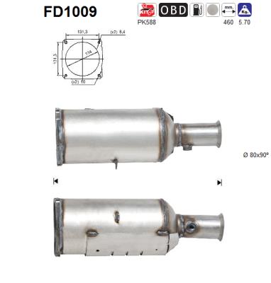 AS FD1009 Filtro...