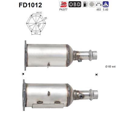 AS FD1012 Filtro...