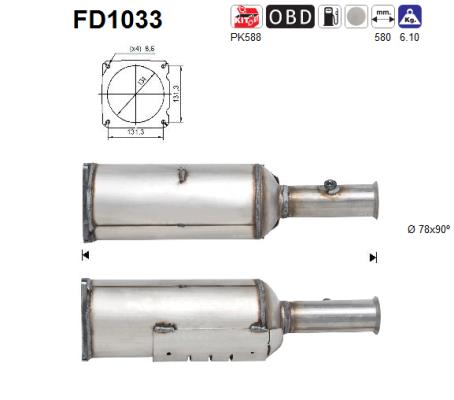 AS FD1033 Filtro...