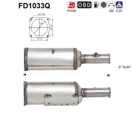 AS FD1033Q Filtro...