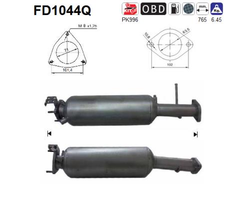 AS FD1044Q Filtro...