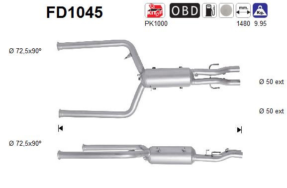 AS FD1045 Filtro...