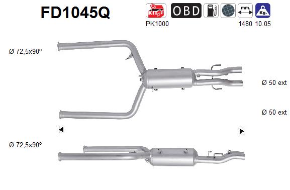 AS FD1045Q Filtro...