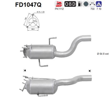 AS FD1047Q Filtro...