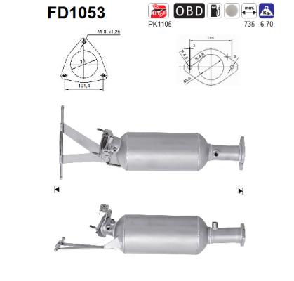 AS FD1053 Filtro...