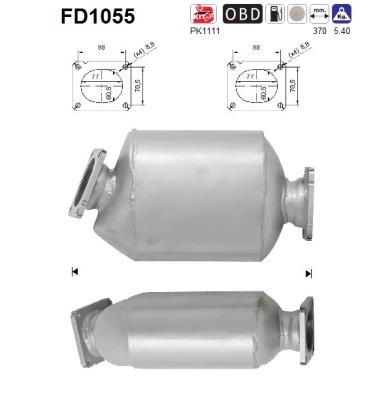 AS FD1055 Filtro...