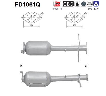 AS FD1061Q Filtro...
