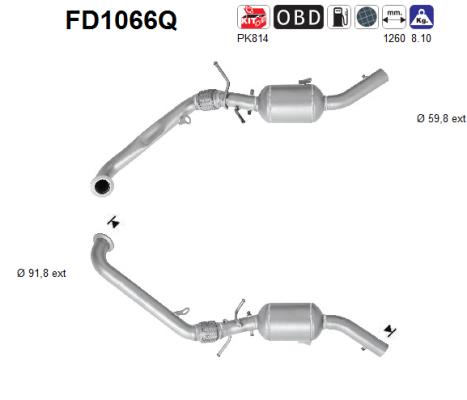 AS FD1066Q Filtro...