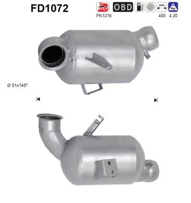 AS FD1072 Filtro...