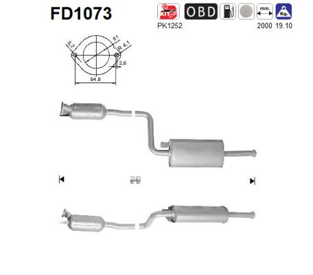 AS FD1073 Filtro...