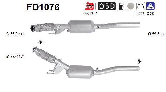 AS FD1076 Filtro...