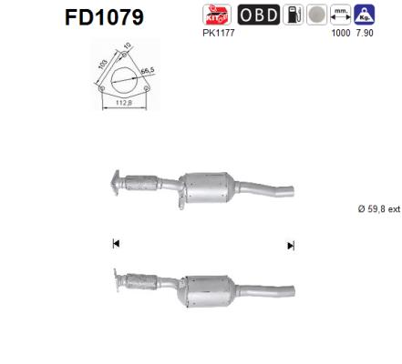 AS FD1079 Filtro...