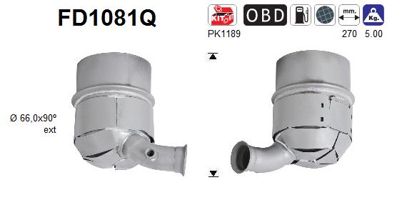 AS FD1081Q Filtro...