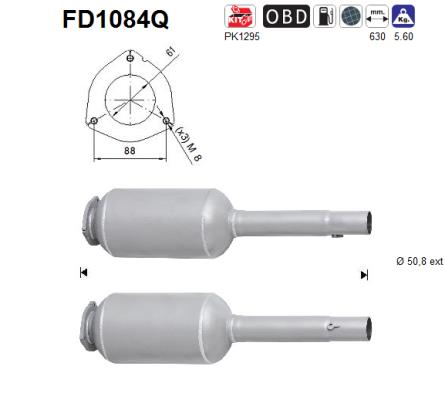 AS FD1084Q Filtro...