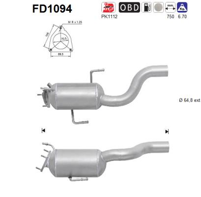 AS FD1094 Filtro...