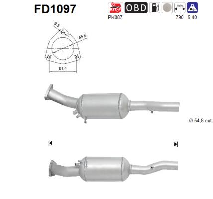 AS FD1097 Filtro...