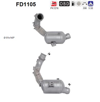 AS FD1105 Filtro...
