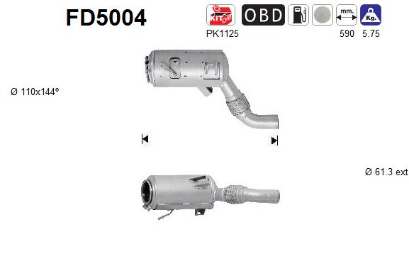 AS FD5004 Filtro...