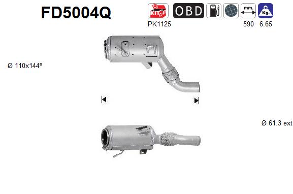 AS FD5004Q Filtro...