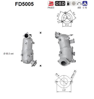 AS FD5005 Filtro...