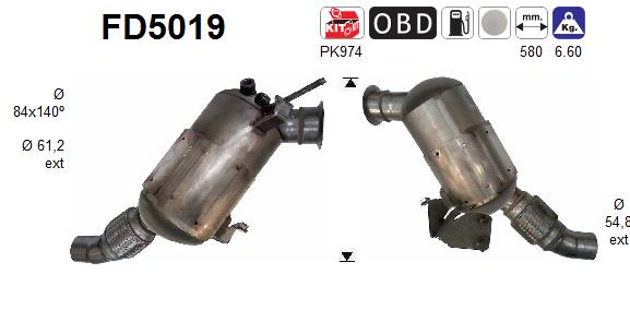 AS FD5019 Filtro...