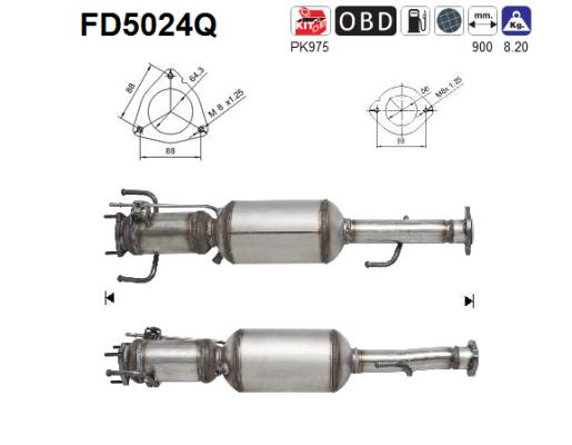 AS FD5024Q Filtro...