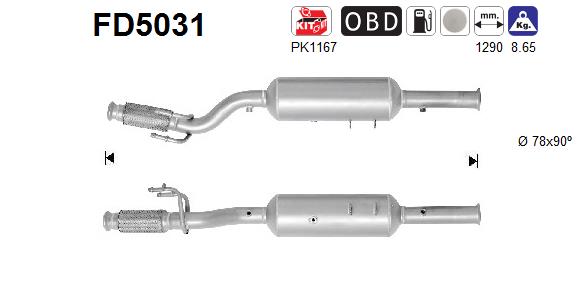 AS FD5031 Filtro...