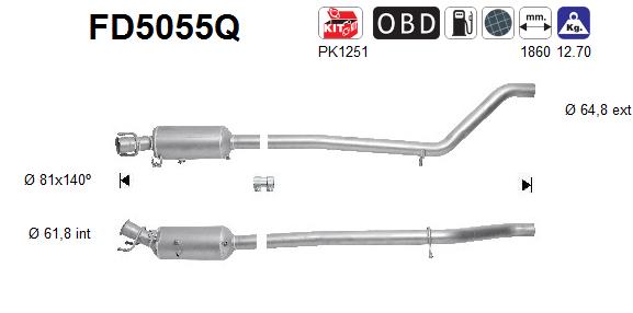 AS FD5055Q Filtro...