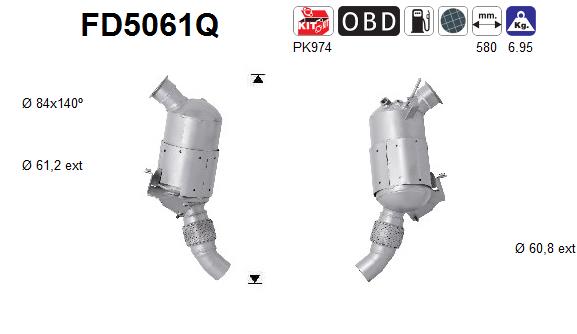AS FD5061Q Filtro...