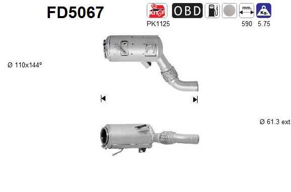 AS FD5067 Filtro...