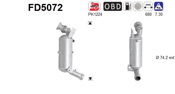AS FD5072 Filtro...