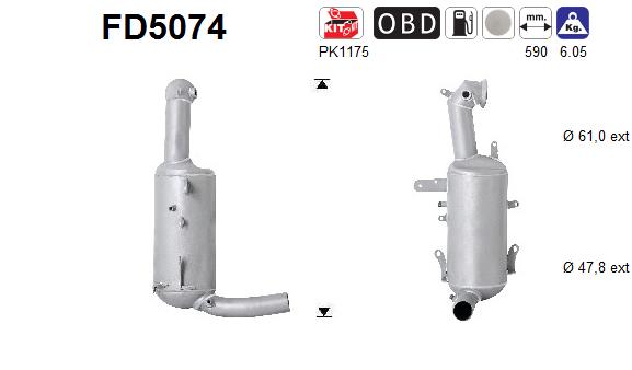 AS FD5074 Filtro...