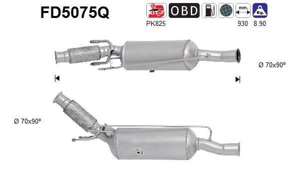 AS FD5075Q Filtro...