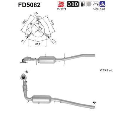 AS FD5082 Filtro...