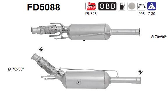 AS FD5088 Filtro...