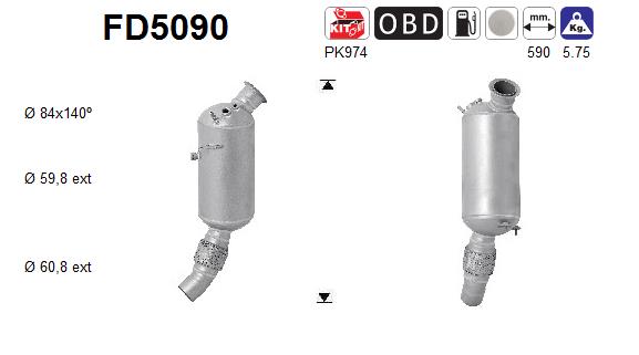 AS FD5090 Filtro...