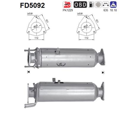AS FD5092 Filtro...