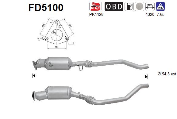 AS FD5100 Filtro...