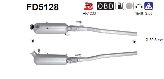 AS FD5128 Filtro...