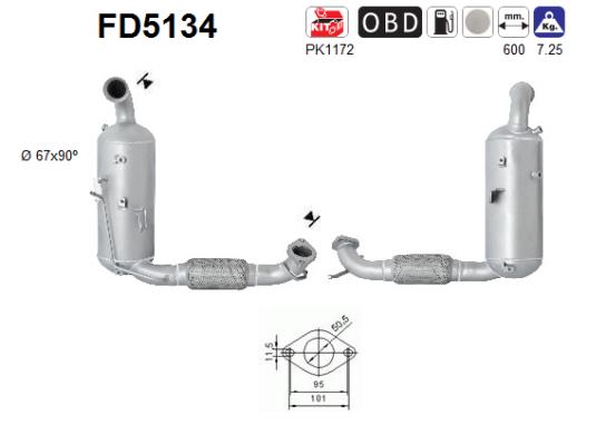 AS FD5134 Filtro...