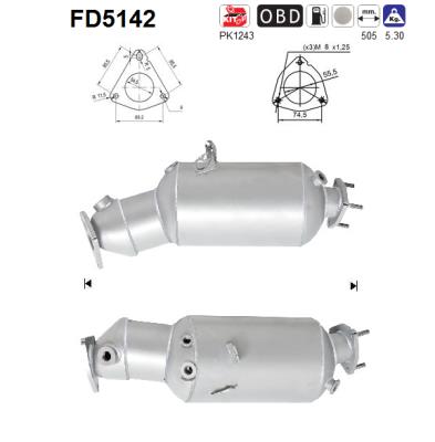 AS FD5142 Filtro...