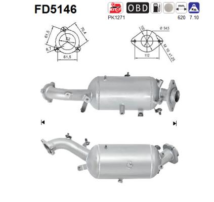 AS FD5146 Filtro...